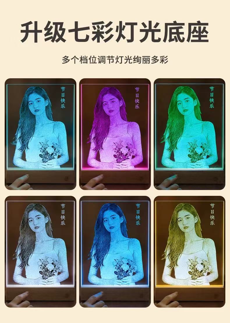 礼品定制琉璃画案例2